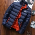 thumbnail image 5 of Chaqueta de algodón con cuello levantado para hombre joven, chaqueta cálida informal de alta calidad, a la moda, para otoño e invierno, novedad de 2024, 5 of 5