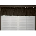 thumbnail image 2 of Faux Burlap Window Valance 58" Wide Brown, 2 of 2