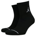 thumbnail image 4 of Nike Air Jordan 3 Pairs Everyday Max Ankle  Mens Socks Size L, Color: Black, 4 of 4