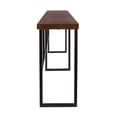 thumbnail image 4 of Casartis Living Anthem 90" Transitional Wood Console Table in Brown/Black, 4 of 12