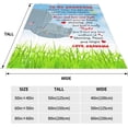 thumbnail image 3 of Fuzzy Throw Blanket 350 GSM Fleece Ultra-Soft Microfiber Blanket for Adults Kids Gift Couch, Sofa, Bed to My Grandson 80"x60", 3 of 6