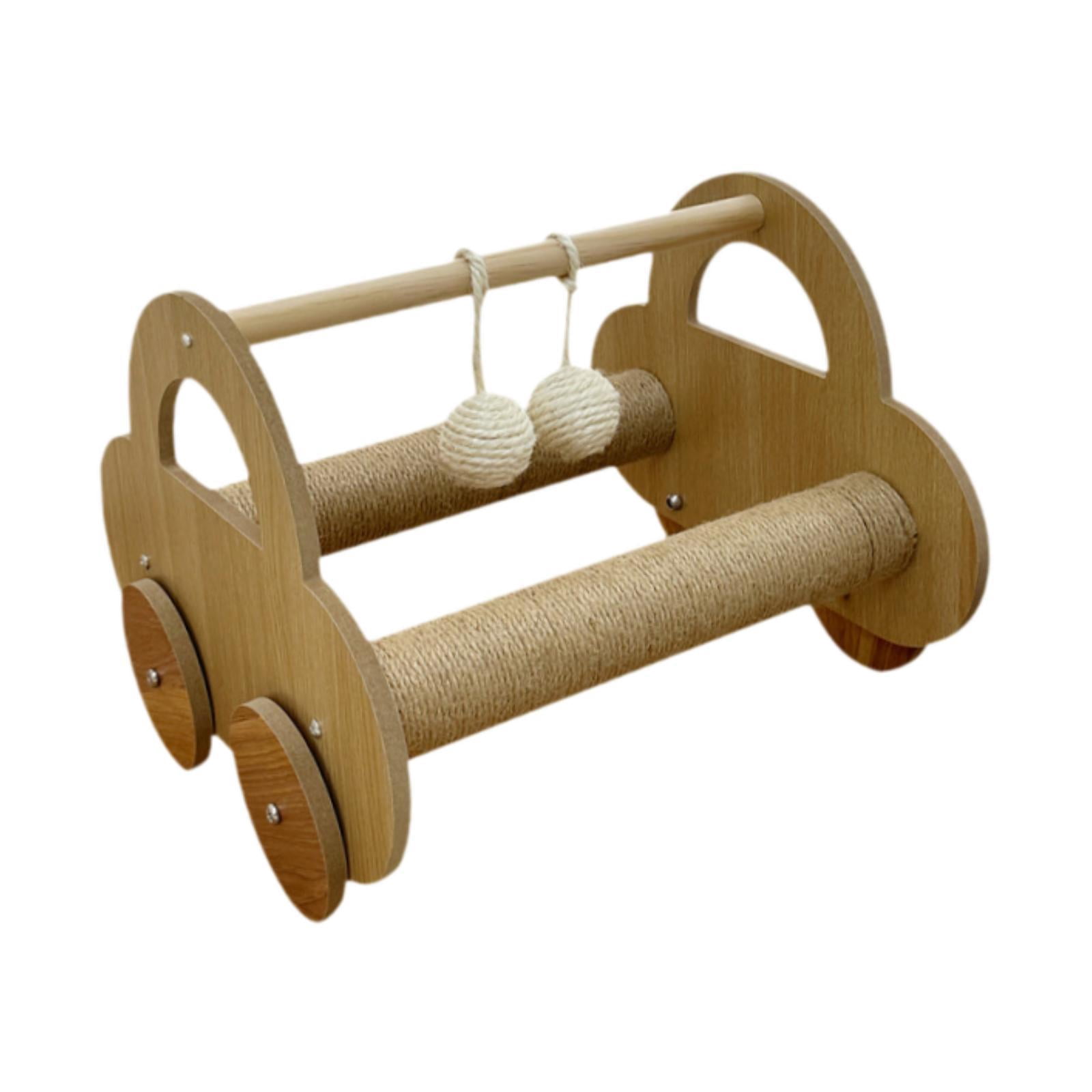 TOOYFUL Cat Scratcher Toy Pet Interactive Toy Sturdy Multifunctional with Sisal Ball Cat for Resting Playing Exercise