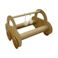 thumbnail image 3 of Rascador de madera interactivo multifuncional jinwen con forma de garra y bola de sisal, 3 of 8