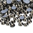 thumbnail image 1 of Hotfix Rhinestones Flatback Glass Rhinestone 288PCS SS30 5.8-6.2MM Gemas redondas para uñas Arte Glitter Cristales Piedra DIY Bolsas Ropa Zapatos (Negro mineral), 1 of 5