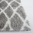 thumbnail image 3 of SAFAVIEH Tahoe Zyana Modern Shag Area Rug, 5' x 7', Grey/White, 3 of 5