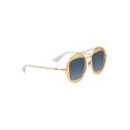 thumbnail image 1 of Gucci Sunglasses Gg 0105 S- 003 Gold/Silver, 1 of 4