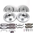 thumbnail image 3 of PowerStop Front and Rear Z36 Truck & Tow Carbon-Fiber Ceramic Brake Pad and Drilled and Slotted Rotor Kit Fits: DODGE Select Models K4386-36, 3 of 9