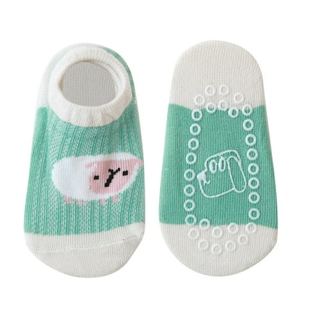 

Infant Boys Girls Shoes Animal Prints Cartoon Socks Toddler The Floor Socks Barefoot Socks Non Slip Shoes