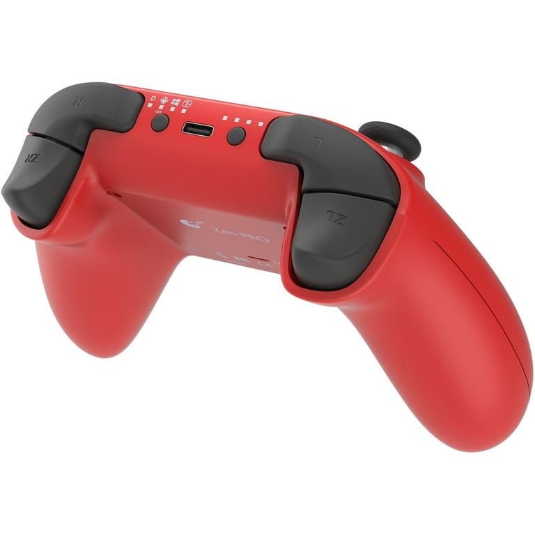 Switch Accessory: Wireless Controller - ZenPro - Red - Walmart.com
