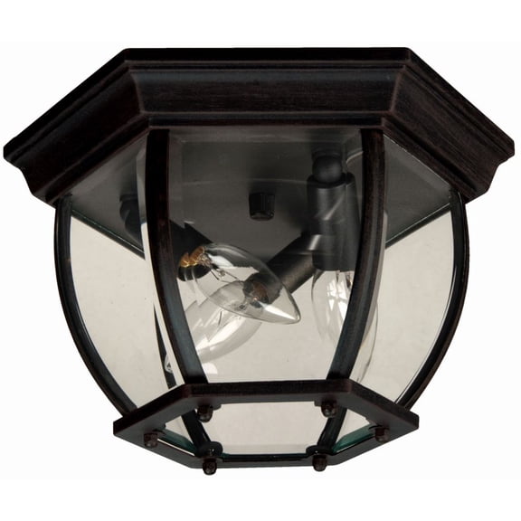 Craftmade Lighting - Three Light Flushmount - Outdoor Lighting - 3 Light Outdoor