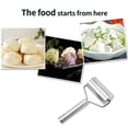 thumbnail image 3 of GUOOL 3X Stainless Steel Roller Rolling Pin with Handle Kitchen 4.5 inch Roller, 3 of 8