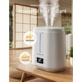 thumbnail image 4 of Reelexia 6L Top Fill Humidifiers for Bedroom, Desk Quiet Supersized Cool Mist Humidifiers for Large Room, Air Humidifier for Home, Night Light, Ultrasonic, 4 of 9