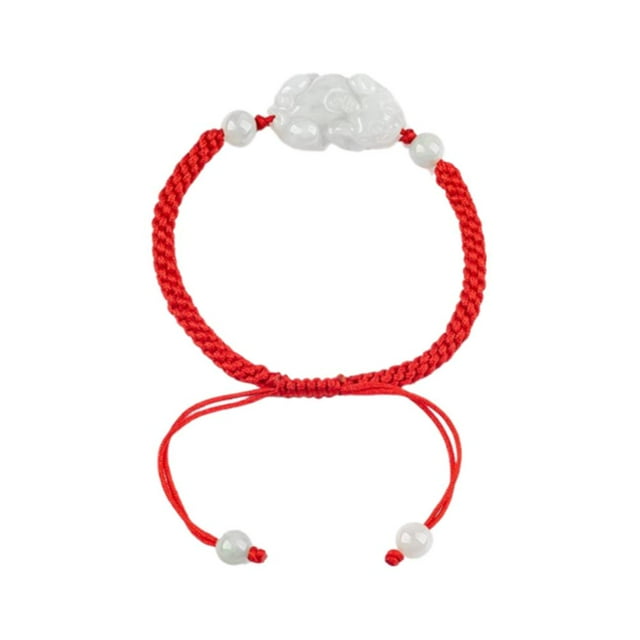 Bracelet Fait Main Mode Corde Rouge Bracelet Chanceux Femmes Hommes Bracelet