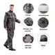 thumbnail image 3 of Impermeable Traje Militar Con Gorro 1.80 mts Importadora La Merced  Franjas Antirreflejantes PVC Resistente, 3 of 4