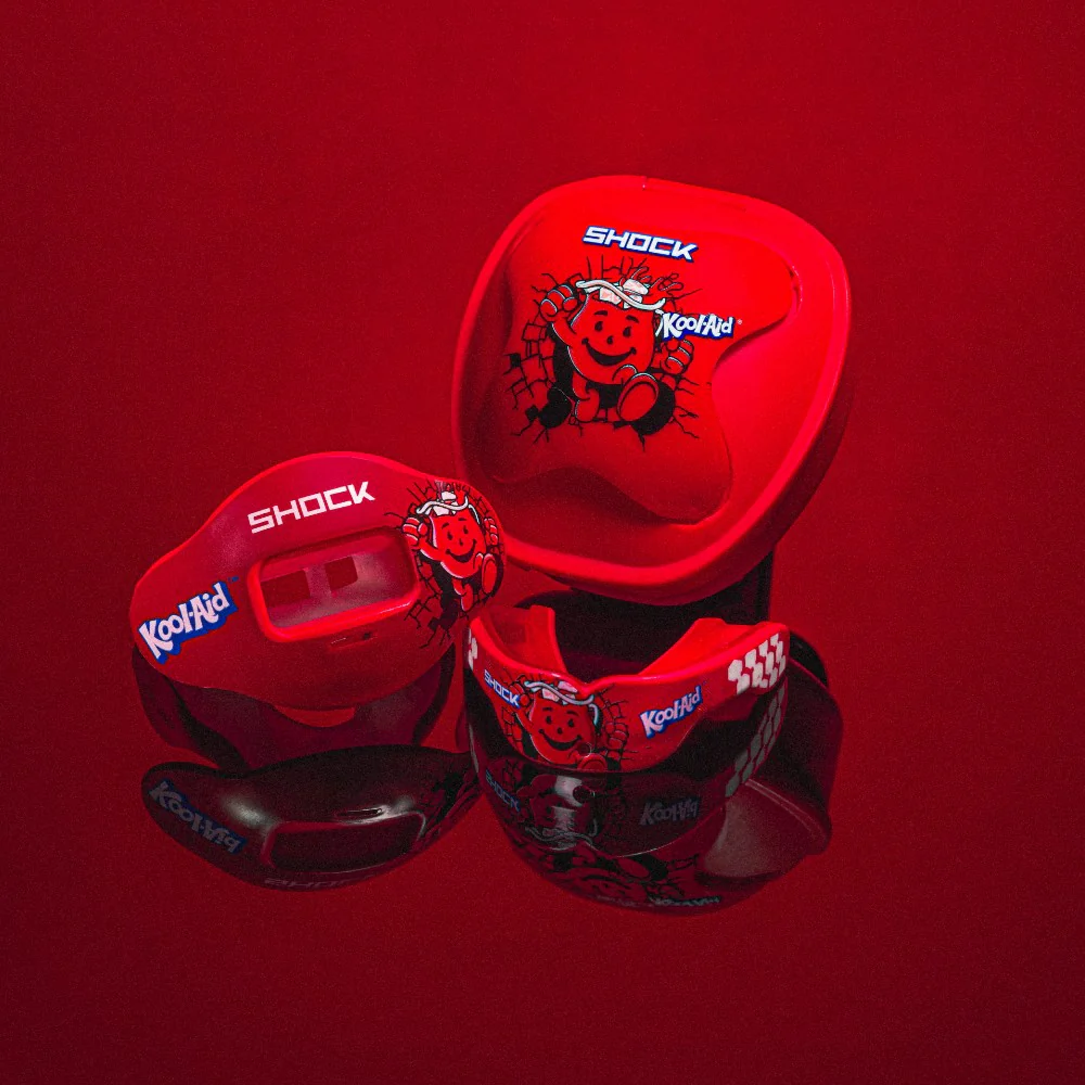 Shock Doctor Mouthguard Case, Kool-Aid Cherry Print, OSFA