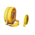 thumbnail image 5 of SET de 2 Piezas: BOLSA y MONEDERO en forma de MAZAPAN, Diseño de Dulce Tipico Mexicano, Forma Redonda, Bandolera, Vini Piel, Moda Kawaii, Estilo Novedoso y Encantador, Color Amarillo., 5 of 5
