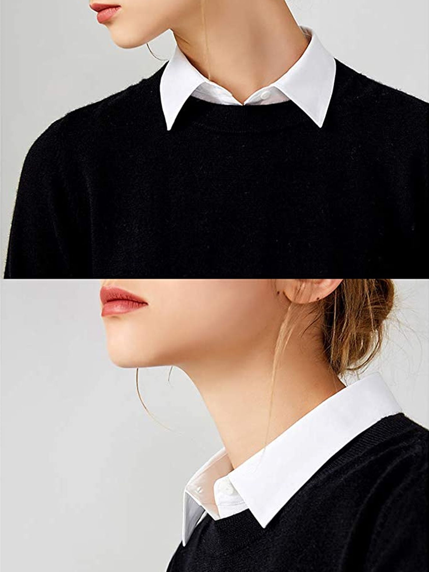 Black Peter Pan Dickey Collar – IGotCollared Dickey / Dicky