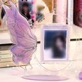 thumbnail image 7 of Dujiujun Rotatable Acrylic Photo Frame Standee Ornament Creative Butterfly Album Postcard DIY Storing Desktop Display Stand 3-Inch Picture Holder Birthday Gift, 7 of 7