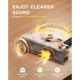 thumbnail image 2 of Reproductor de CD Leapwell L-CD202 portátil Bluetooth con altavoces, 2 of 7