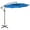 Blue, variant on Villacera Cantilever Umbrella - 10FT Offset Outdoor Patio Umbrella with Tilt, Beige
