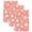 Coral Pink, White, Peach, variant on Blue Starfish Coastal Kitchen Towels Set of 2, Shell Conch Coral Nautical Summer Absorbent Dish Towels for Kitchen, Microfiber Hand Towel, Quick Drying Tea Towel for Cleaning Decorative Dishcloths