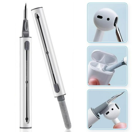 

Airpods Cleaner Kit Smasener Cleaning Pen Kit for Airpods Pro 1 2 3 with Soft Brush Flocking Sponge for Bluetooth Earbuds Cleaning Tools 2022 Upgraded Portable & Multifunctional Cleaning Kit