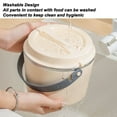 thumbnail image 3 of Electric Lunch Box,1.2L Car Electric Lunch Box 360 Degree Fast Even Heating Portable Food Heater Lunch Box for Heating and Insulation, 3 of 7
