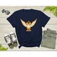 thumbnail image 5 of Cute Cool Flying Owl Bird of Night Hooter Owlet Owleez Bird T-Shirt Owl Lover Gift T Shirt for Men Women Kids Boys Girls Graphic Tshirt, 5 of 8