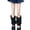 Black1, variant on harmtty Fuzzy Leg Warmers Women Knee Length Faux Fur Leg Warmers Winter Long Boots Shoes Cuff Cover for Girls Street Party Daily Wear