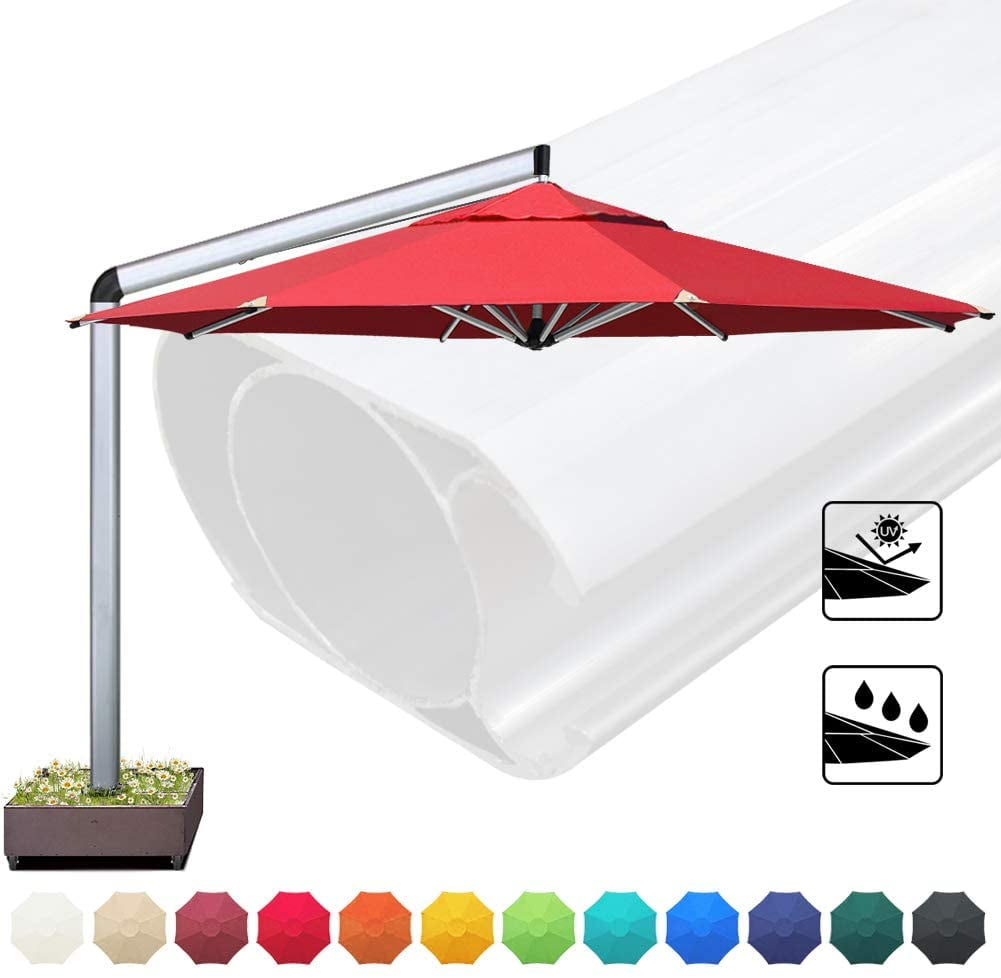 EliteShade Sunbrella 11 Feet Patio Umbrella Outdoor Umbrella Cantilever
