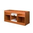 thumbnail image 4 of Modway Scenic 48" Single Sink Compatible (Not Included) Bathroom Vanity Cabinet in Cherry Walnut, 4 of 9