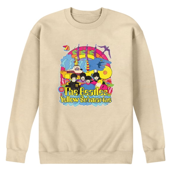 The Beatles - Vintage Yellow Submarine - Men's Crew Fleece Sweatshirt