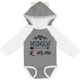 thumbnail image 3 of Inktastic Memaw Grandma Loves Me Girls Long Sleeve Baby Bodysuit, 3 of 5