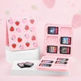 thumbnail image 3 of RHOTALL Cute Strawberry Carrying Case for Nintendo Switch, Hard Portable Travel Case for Switch Accessories with Protective Shell, Shoulder Strap, Game Card Case, Screen, 3 of 7