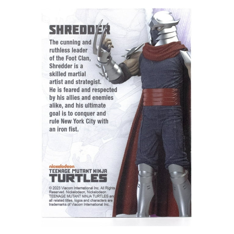 TMNT Ultimate Shredder Action Figure - Ninja Turtles Villain