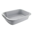 thumbnail image 4 of Bandeja de arena para mascotas Orinal Inodoro Inodoro Caja de arena Contenedor Bandejas de arena Parte superior abierta Caja de arena para gatos Lados Gris 52x35x12cm Salvador Bandeja de arena para gatos, 4 of 10