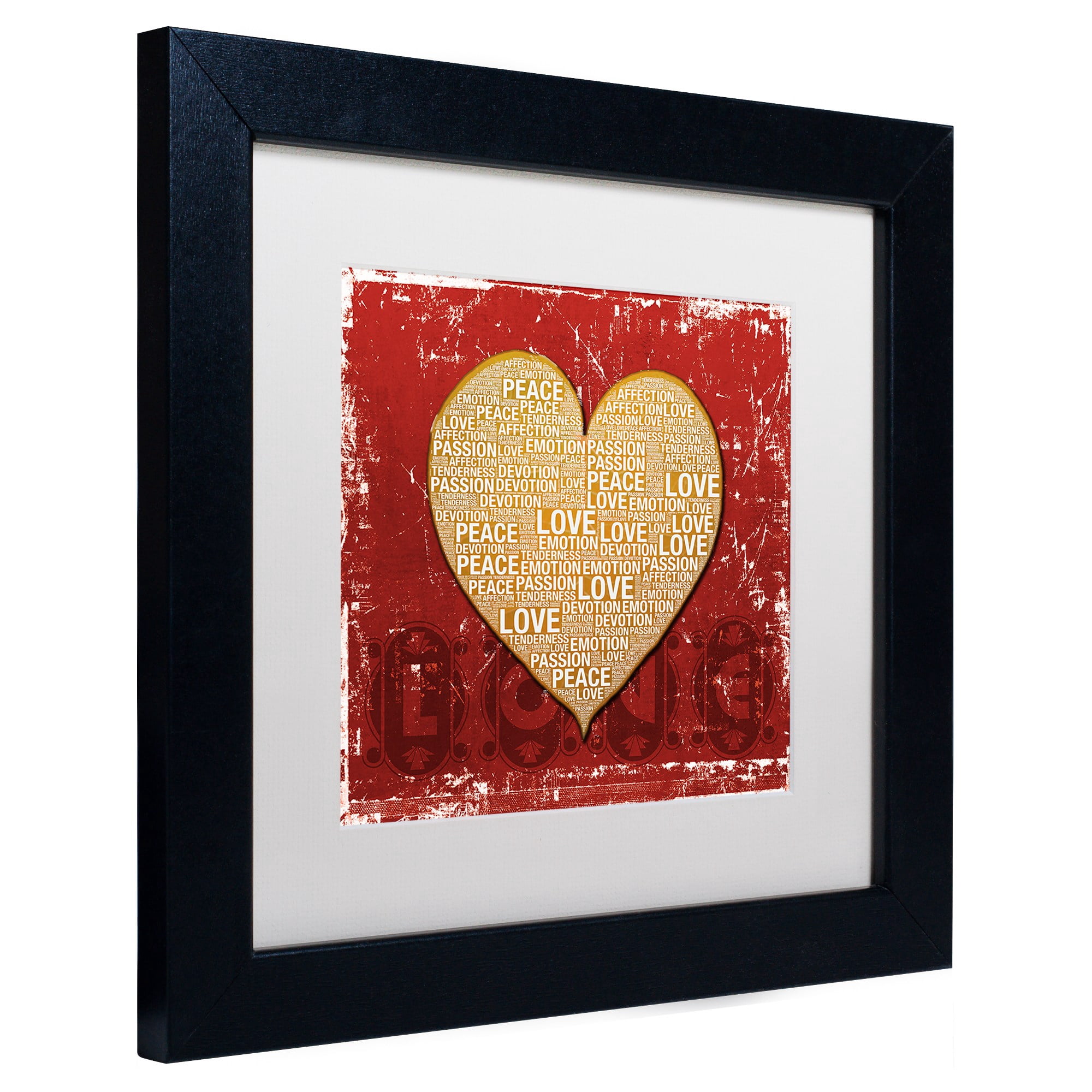 Trademark Fine Art "Every Time I'm With You" Canvas Art by Philippe Sainte-Laudy White Matte, Black Frame
