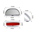 thumbnail image 4 of espejos de punto ciego automáticos, espejos de punto ciego HD impermeables, espejos laterales gran angular ajustables premium 360 para GM Suv Rv Ve (negro), 4 of 4