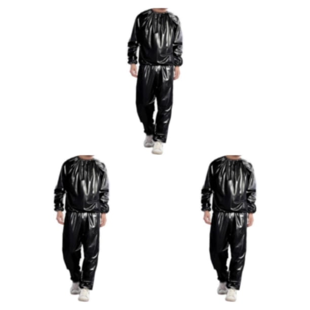 Seitruly Traje de sauna Correr Jogging Ejercicio Sudor Pérdida de peso Chaqueta Trajes deportivos Type1 NO1
