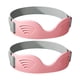 thumbnail image 3 of 2 correas para tendón rotuliano, rodilleras ligeras y cómodas, estabilizadoras de banda rotuliana para correr, bádminton, senderismo y gimnasio. Rosa, 3 of 8