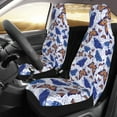 Fotbe Butterflies1 Pattern Automotive Seat Covers for Cars Trucks and