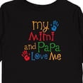 thumbnail image 4 of Inktastic Mimi and Papa Love Me Boys or Girls Long Sleeve Toddler T-Shirt, 4 of 5