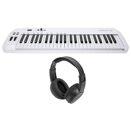 Samson Carbon 49 Key USB MIDI DJ Keyboard Controller + Software + (Best 49 Midi Keyboard)