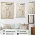 thumbnail image 4 of Designart "Beige Sycamore Solitary Elegance III" Tree Sycamore Floater Framed Wall Decor, 4 of 5