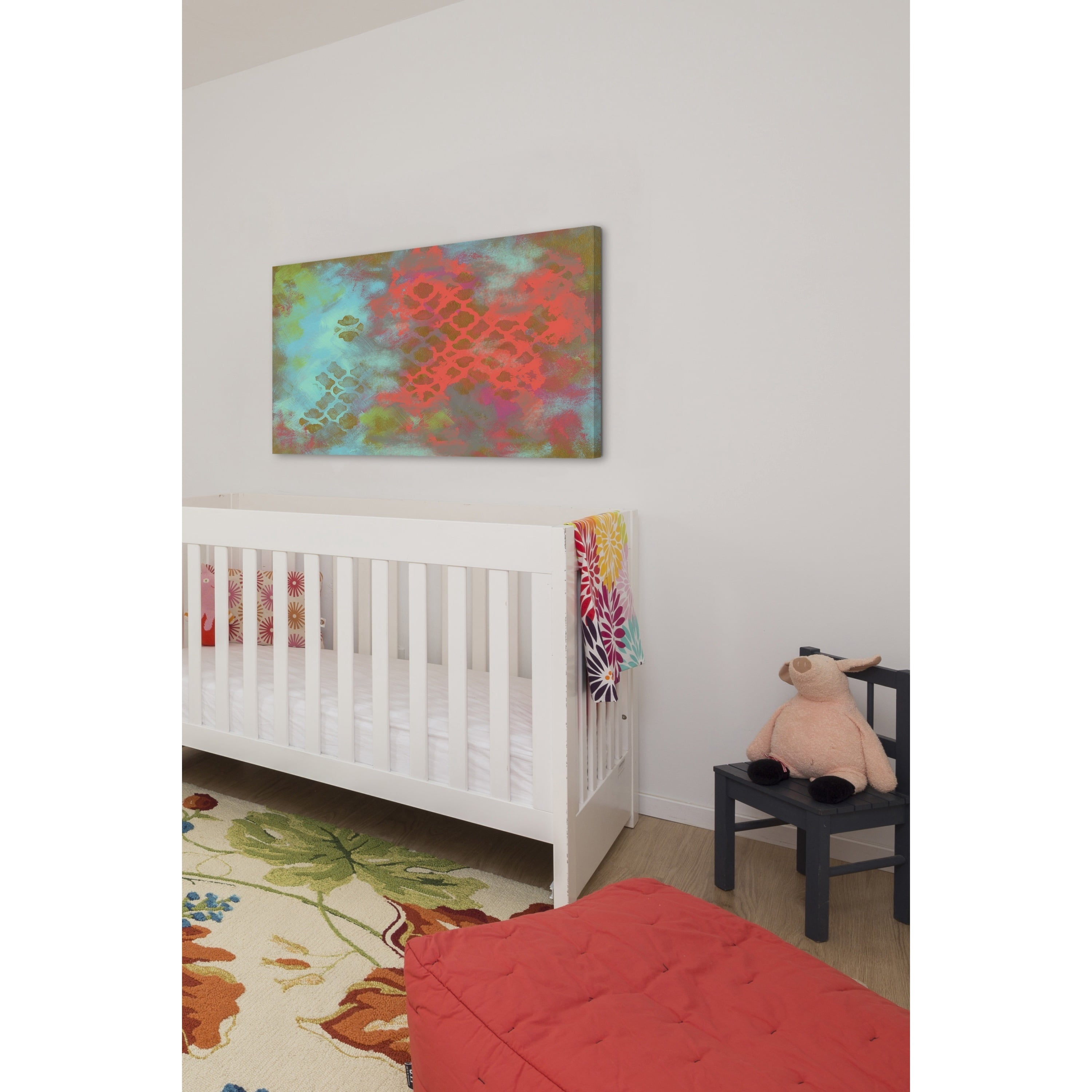 Marmont Hill "Goldmod" by Reesa Qualia Painting Print on Wrapped Canvas