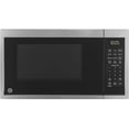 thumbnail image 1 of GE GCST09N1WSS - Horno de microondas, 900 vatios, 7 ajustes de cocción automática, tecnología de bloqueo para niños, esenciales de cocina para la encimera, recámara o departamento, 0.9 Cu. Pies, acero, 1 of 5