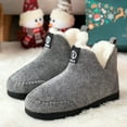 thumbnail image 7 of GURGER Slipper Boots for Women Men Winter Booties Slippers Indoor Outdoor Slippers Memory Foam House Shoes for Ladies Male, 7 of 7
