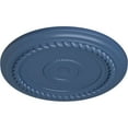 thumbnail image 3 of Ekena Millwork 19 5/8"OD x 1 1/2"P Alexandria Rope Ceiling Medallion (Fits Canopies up to 4 5/8"), Hand-Painted Americana, 3 of 6