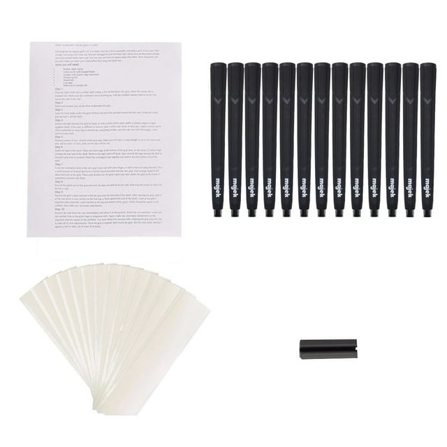 Majek High Traction Oversize Arthritic Golf Grips and Grip Kit (13
