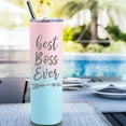 thumbnail image 2 of Best Boss Lady Gifts For Women Boss Gifts 20oz Boss Lady Cup Boss Day Gift for Female Boss Birthday Christmas Farewell Leaving Job Gifts for Women Presents for Boss Lady Skinny Tumbler With Lid Straw, 2 of 6